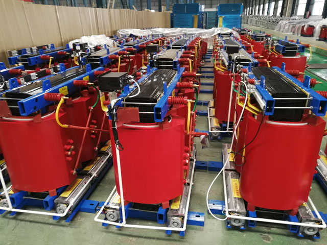 张家界SCB12-1250KVA干式电力变压器